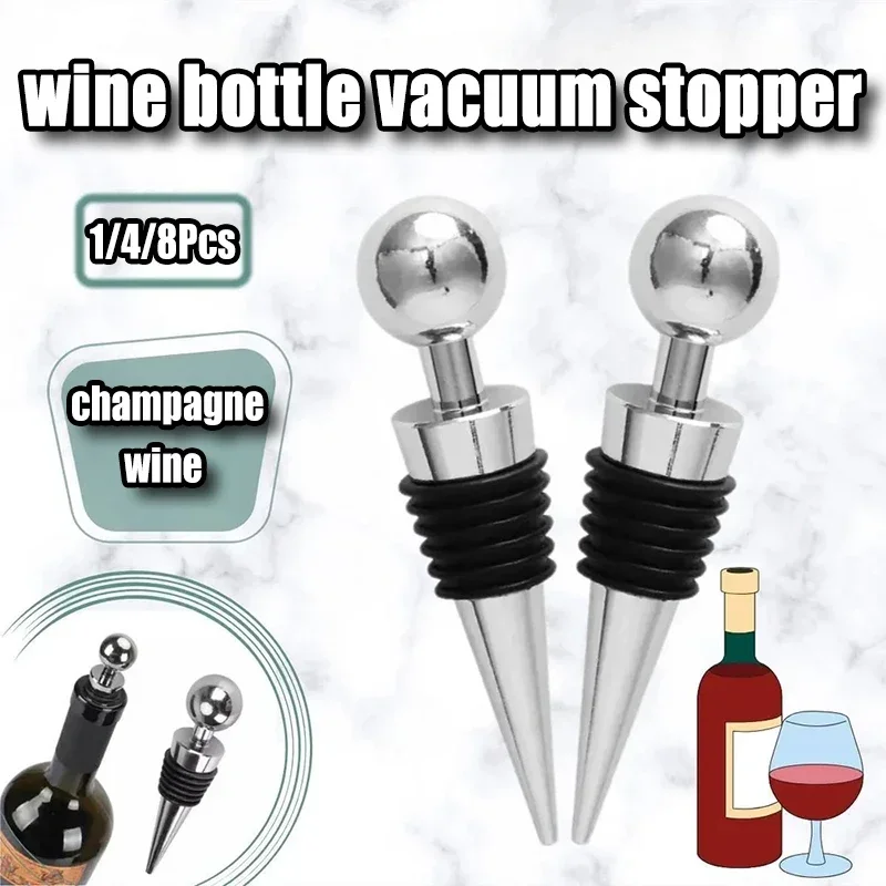 Wein korken Flaschen verschluss Weinsc honer Silikon wieder verwendbare Wein korken Vakuum versiegelung hält Champagner Wein frisch für Bar Camping Hochzeit