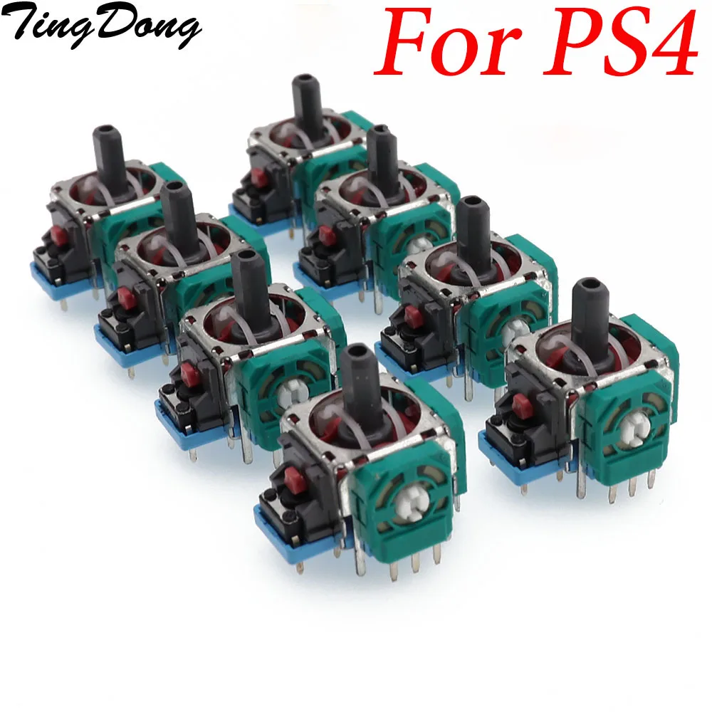 

TingDong 100PCS Original OEM 100pcs 3D Analog Axis 3D Joystick Module Potentiometer For PS4 Controller Repair