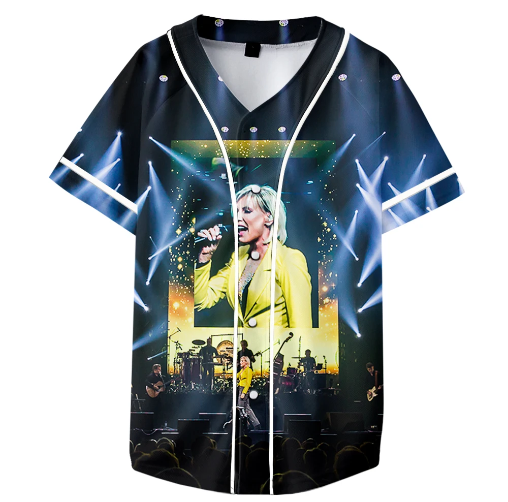 Dana Winner Tour Merch Jersey Baseball Jacket Short Sleeve Shirts Men Women Streetwear