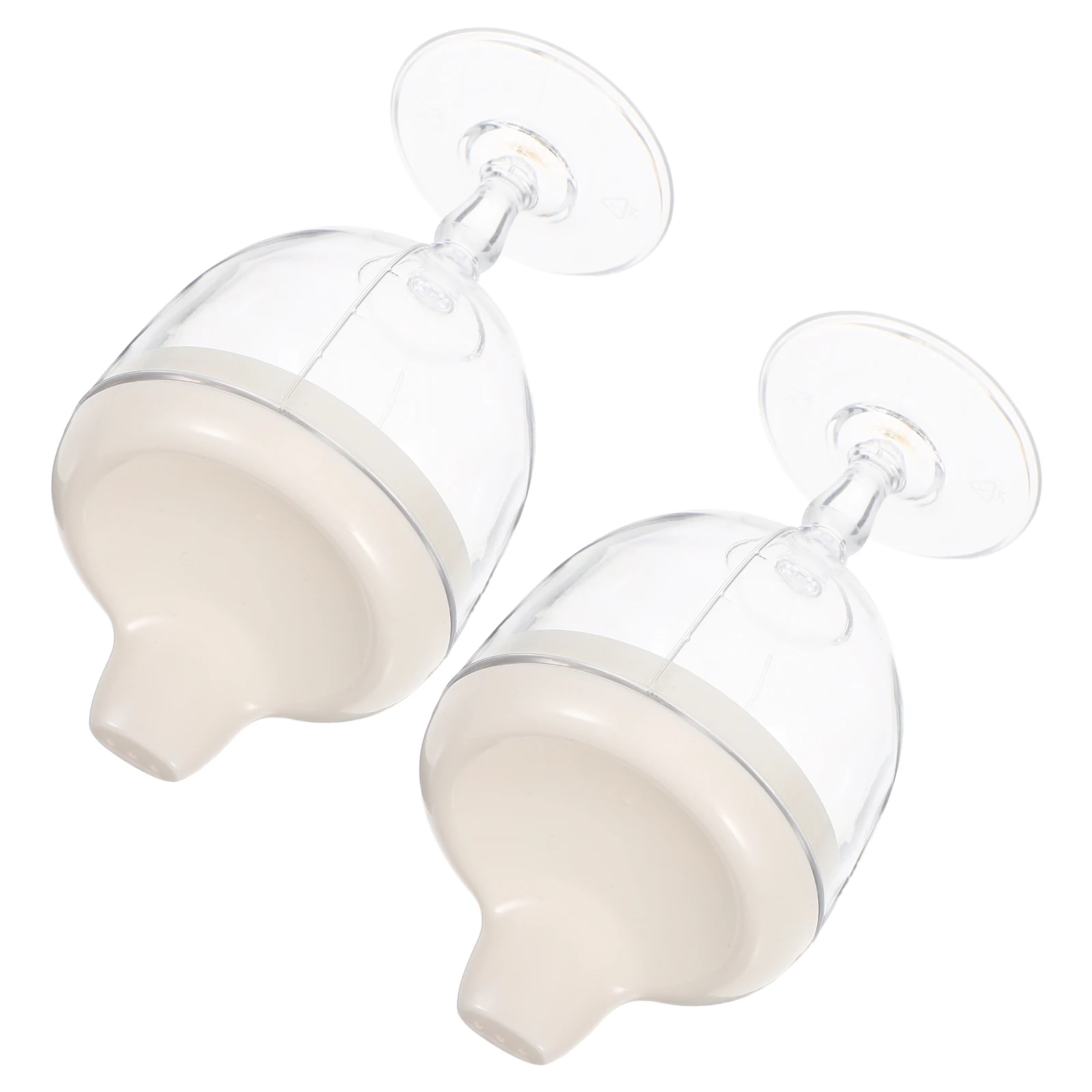 

2pcs Sippy 150Ml Spill Proof Toddler Drinking Ergonomic Learning Training Cups For Milk Juice Water Resilient Plastic
