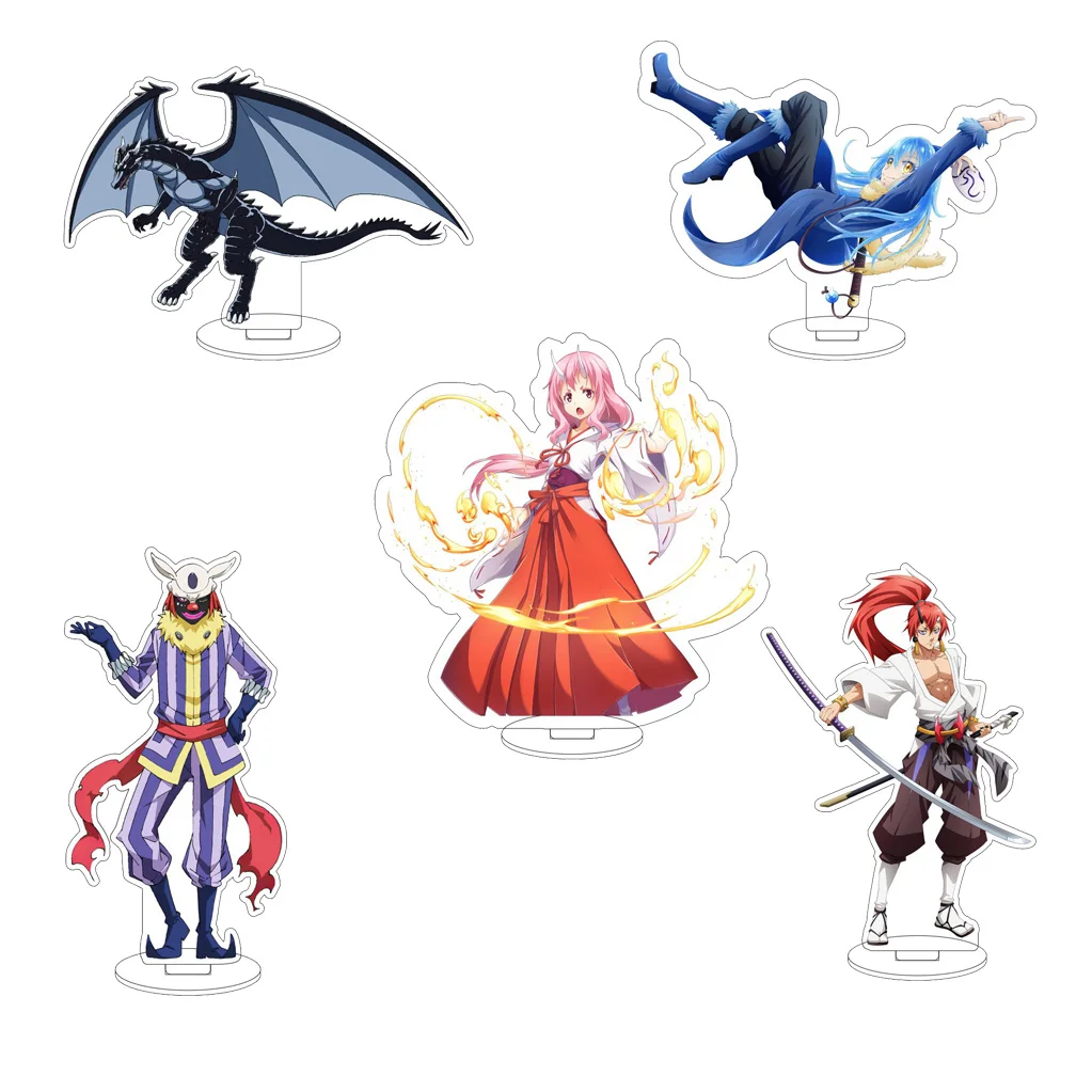

16CM Anime That Time I Got Reincarnated as a Slime Veldora Tempest Shuna Shion Benimaru Cos Acrylic Figure Stand Ornaments Gifts