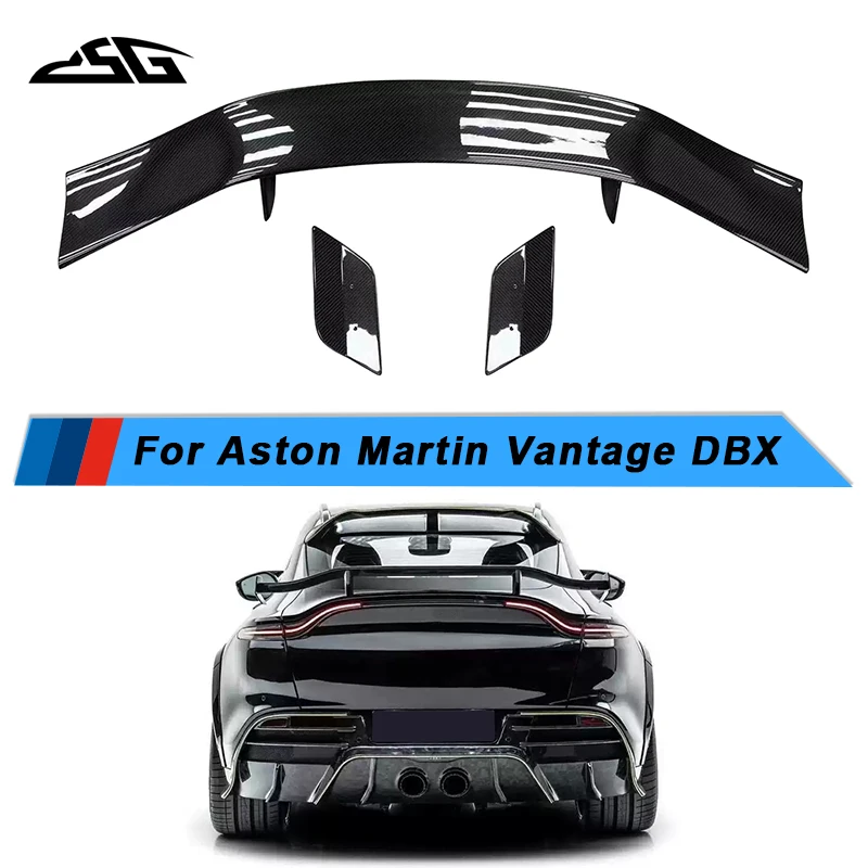 

Carbon Fiber M Style Car Rear Spoiler Wing for Aston Martin DBX 2019+ Trunk Lid Rear Wing Car Accessories