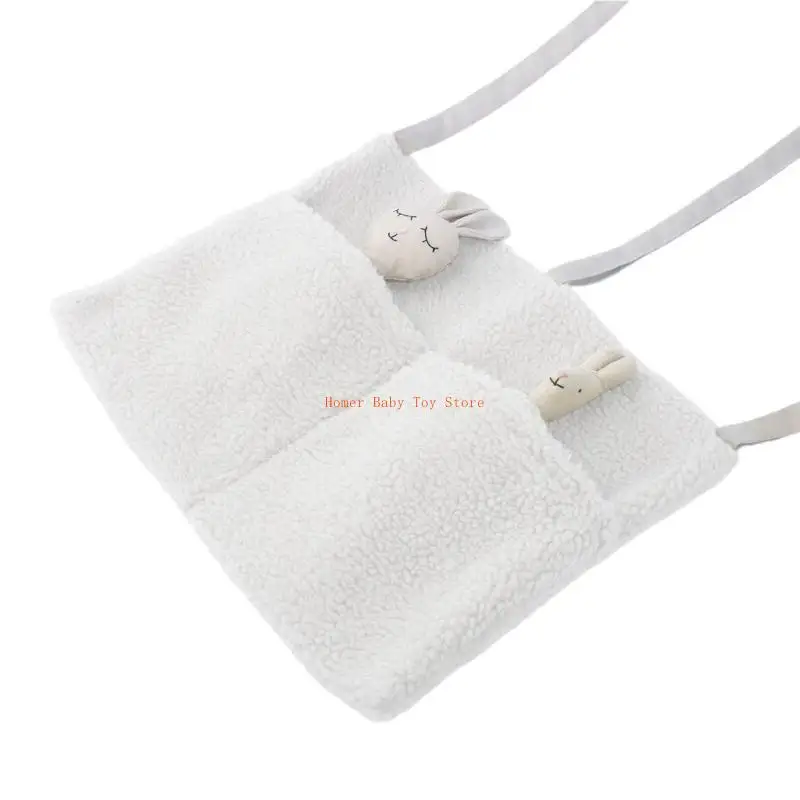 J0PF Wear Storage Borse per presepe per comodini Cribs Piani e terzini 2 Organizzatori tasche traspirabili e prova