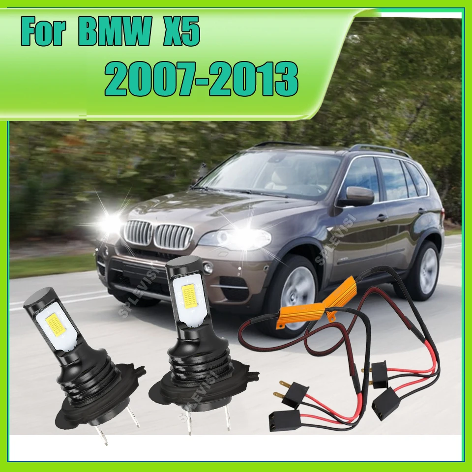 

Мини-размер автоматической лампы Plug and Play, беспроводной комплект резисторов нагрузки лампы фар H7 499 для BMW X5 2007 2008 2009 2010 2011 2012 2013