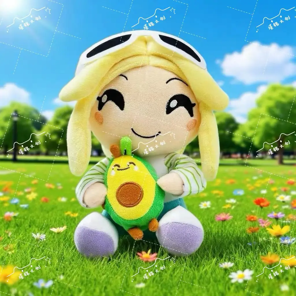 

9.4inch In Stock Avocado Playz Plush Doll Anime Stuffed Soft Cute Kid Toys Birthday Gifts