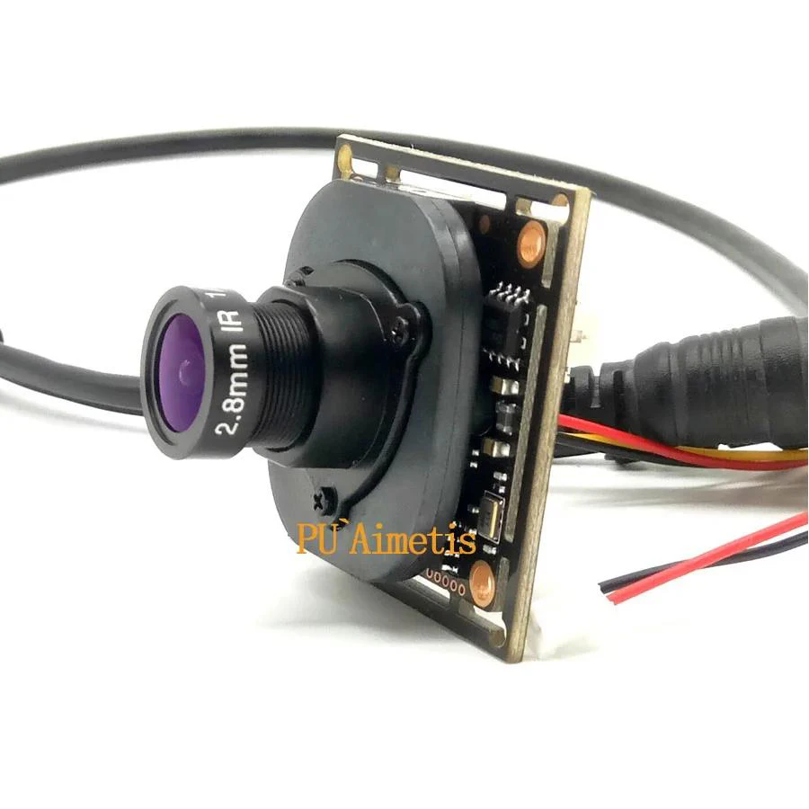 PU`Aimetis 4in1 2MP 1920*1080 AHD CCTV 1080P وحدة كاميرا للرؤية الليلية 1/2.7 2000TVL 2.8 مللي متر زاوية واسعة 120 كاميرا مراقبة