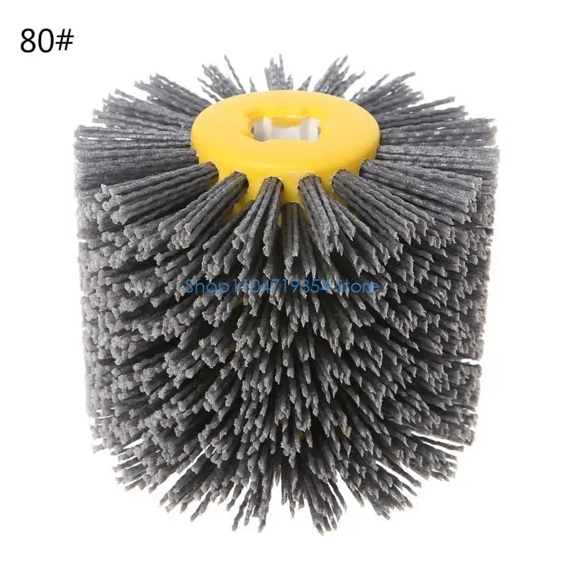 0XLD Deburring Abrasive Wire Drawing Round Brush for Head Polishing Grinding Buffer W