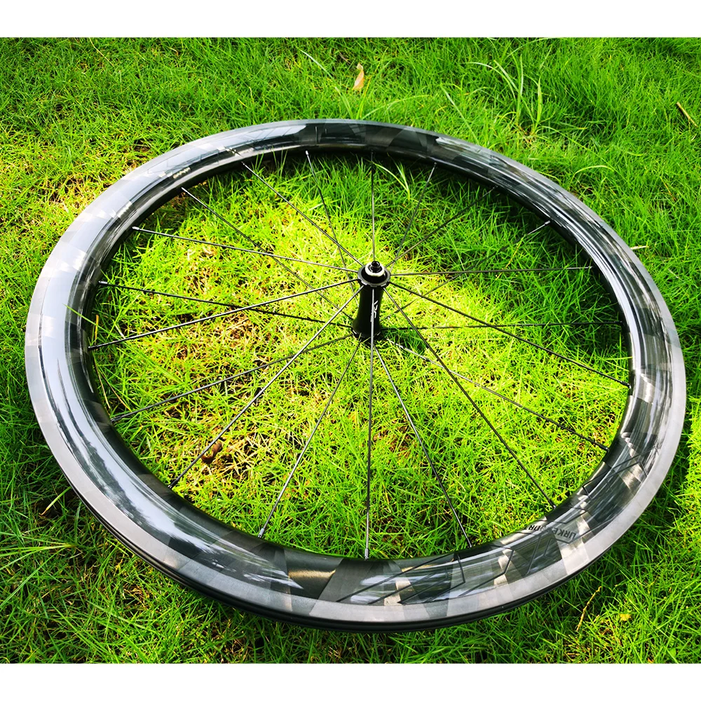 عجلات كربون X-light 700c Urke205 حافة الفرامل السقاطة QR 100 130 مللي متر الفاصلة لايحتاج عالية TG 260 ° مجموعة عجلات دراجة الطريق C UCI #5
