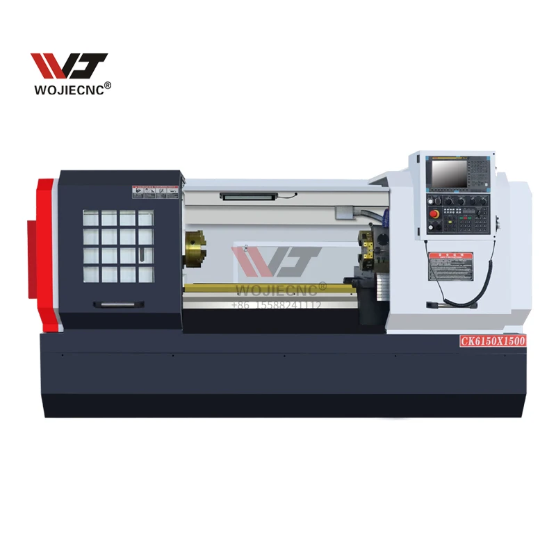 Wojie Cnc CK6150*1500  Flat Bed Cnc Lathe Machine Cheap Cnc Lathe Machine