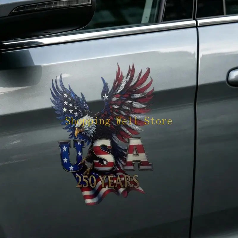 KX4B Commemorative Vehicle Sticker with 250 Years Theme for Vehicle Decoration