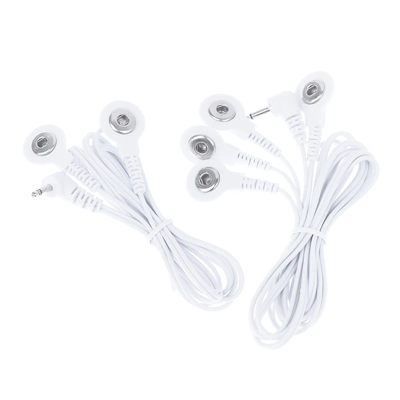 

2/4 Way 2.5mm Plug Wires For Tens EMS Massager Electrical Nerve Muscle Stimulator Electrode Cable Line Wire For Electrode Pads