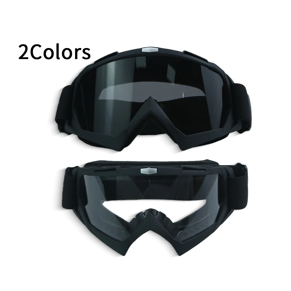Vintage Motocross Goggles For Men Winter Anti Fog Windproof Motorbike MX Helmet Goggles Ski Cycling Tactical Safety Glasses