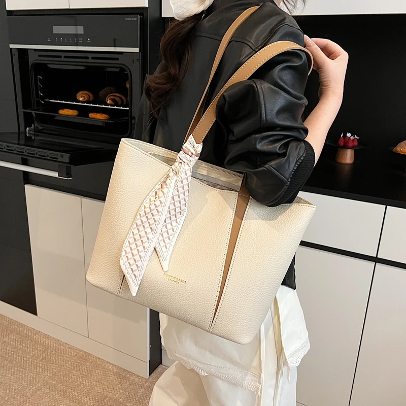 

Новая женская сумка через плечо большого размера из искусственной кожи, кошелек с ведром для воды, модная сумка через плечо, женская повседневная сумка большой емкости для покупок