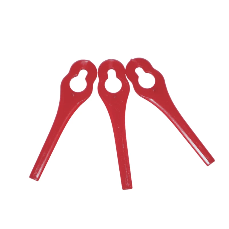50Pcs Red Replacement Trimmer Plastic Blade for Florabest Grass Trimmer Brushcutte for Florabest LIDL FRTA 20 A1 Lidl IAN 282232