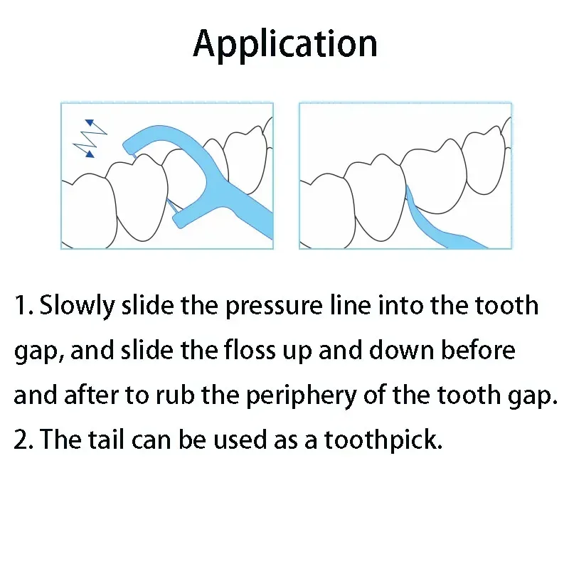 Hilo Dental desechable, palillo de dientes, limpieza bucal, Cuidado, hilo, blanco, gran oferta, nuevo estilo, 50 unids/lote, 2023