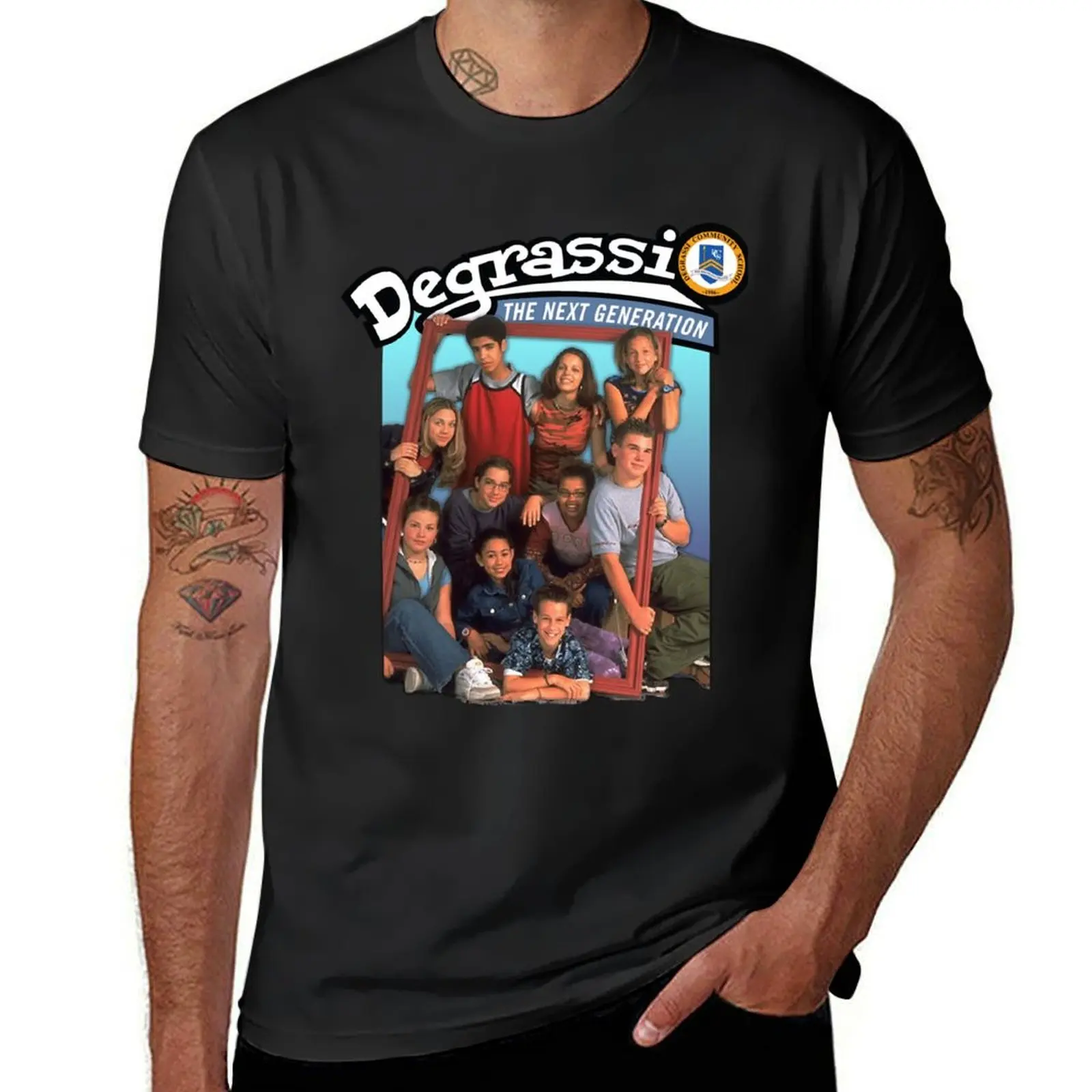 

Degrassi The Next Generation T-Shirt blanks tops mens workout shirts