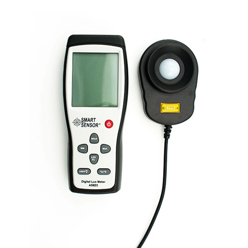 The Illuminance Meter and Light Intensity Tester for Architectural Lighting Inspection and Photography Lighting Setup