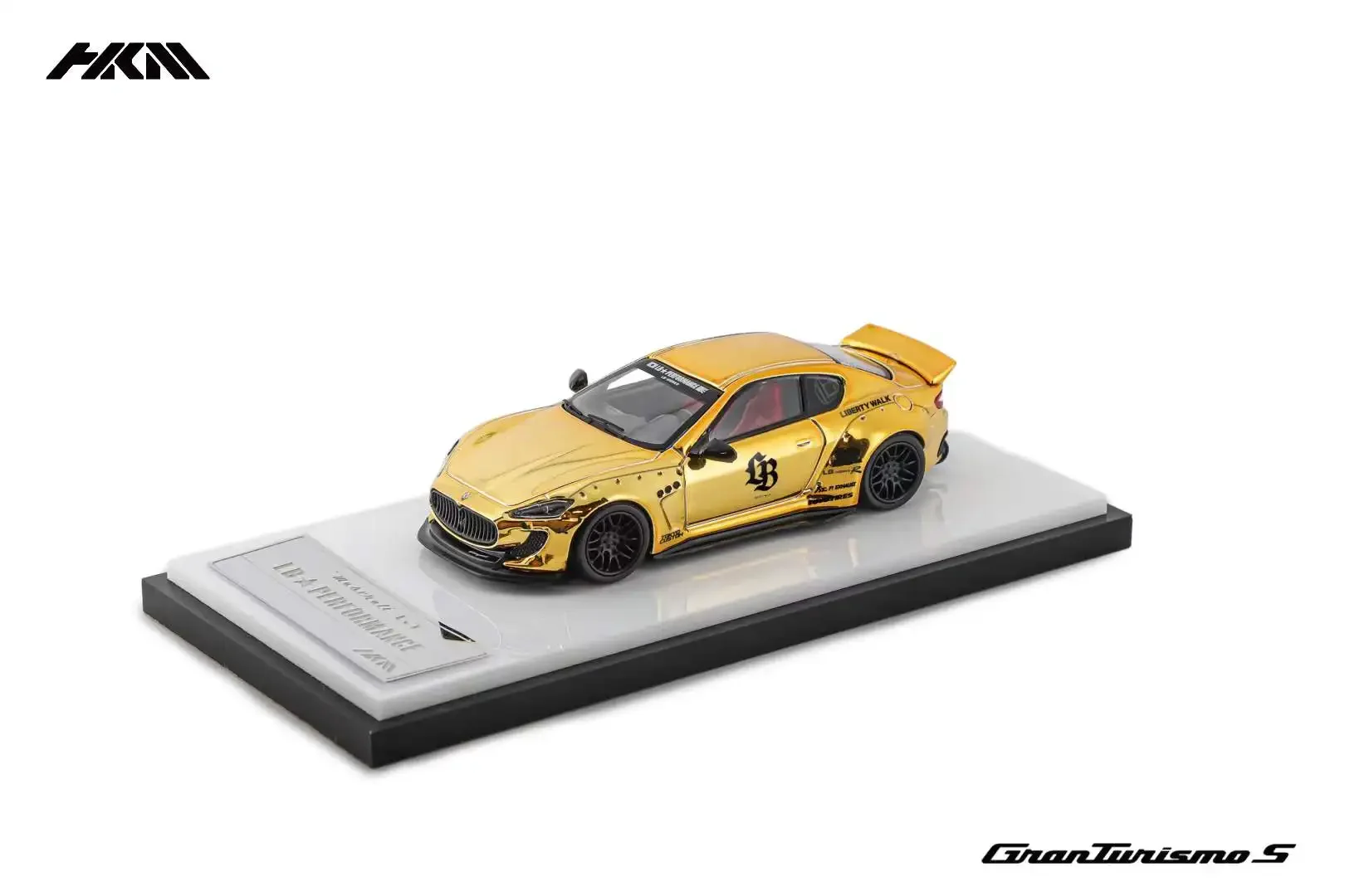 HKM 1:64 MaserGran Turismo Mk1 Sport GTS M145 LB-Works Diecast Model Car