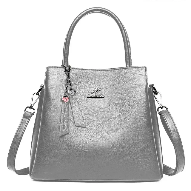 9 Farben Einkaufstasche Casual Bag Super Qualität Geldbörse große Qualität Silber Taschen versand kostenfrei