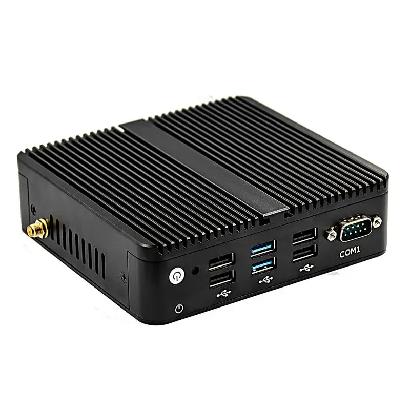 Pfsense     J4125 Mini PC Firewall 4 Ethernet Ports Windows 10 OS DDR4 RAM HD Display Integrated Video Memory Industrial Use