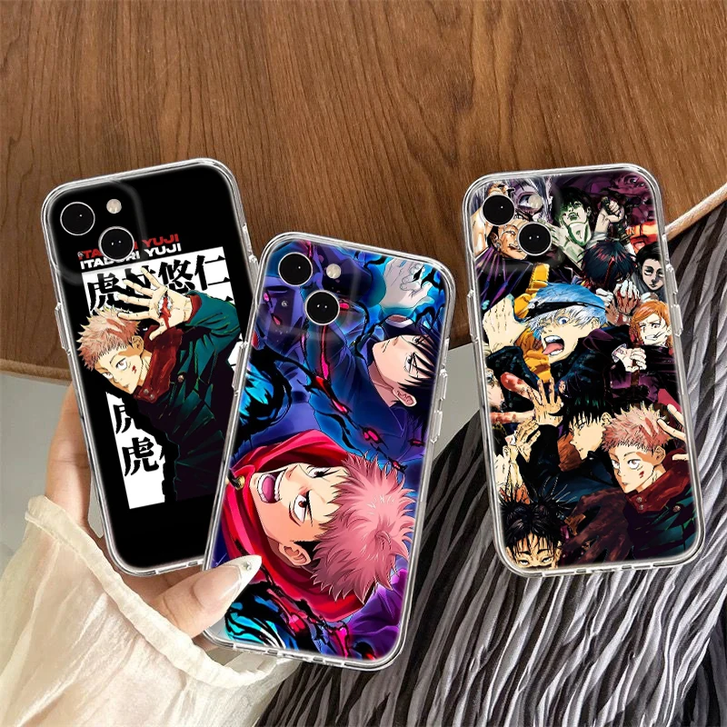 Jujutsu Kaisen Sukuna Soft Case for Moto G9 Powe One Pro E12 E22I E22 G52 G42 G32 G22 G23 Z2 Z Play P40 P30 Edge 30