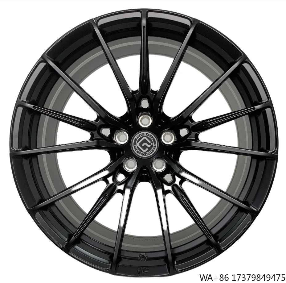 

Factory Direct Custom Forged Wheels Size 16 17 18 19 20 21 22 23 Inch PCD 5x112 Forged Aluminum Wheels Matte Black Fully Painted