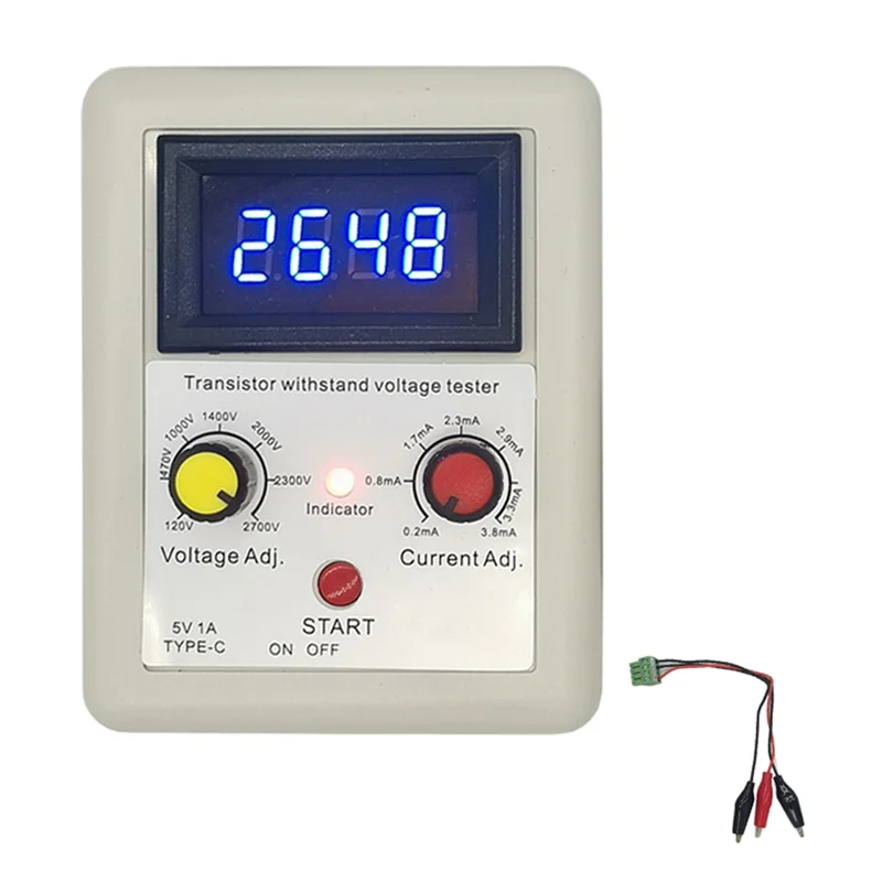 

Потенциал напряжения, тестер транзисторов IGBT, прибор для проверки диодов, триодов МОП, инструмент для проверки напряжения, тестер выдерживаемого напряжения, белый + синий