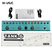 M-VAVE TANK-G Wireless Guitar Hub | 9 Preamp/8 IR Slots + Noise Gate | Bluetooth MIDI Sync & 20h Rechargeable Stage Rig