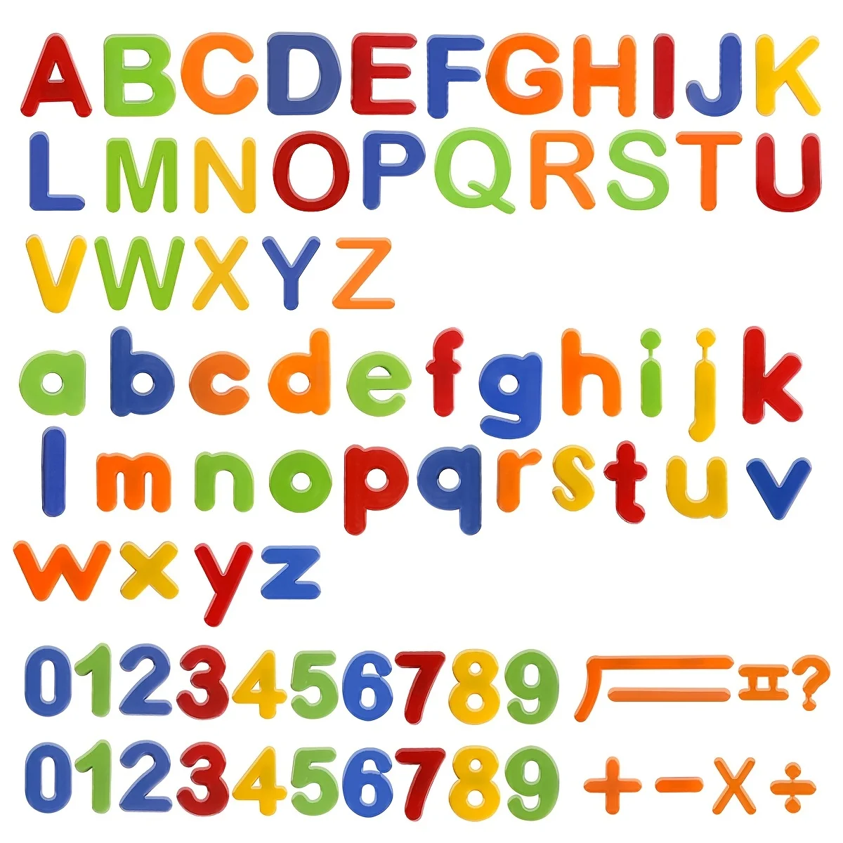 Magnetic Letters And Numbers For Educating Kids  Alphabet Fridge  ABC Words Toys Spelling ( 80PCS ), Halloween, Christmas gift