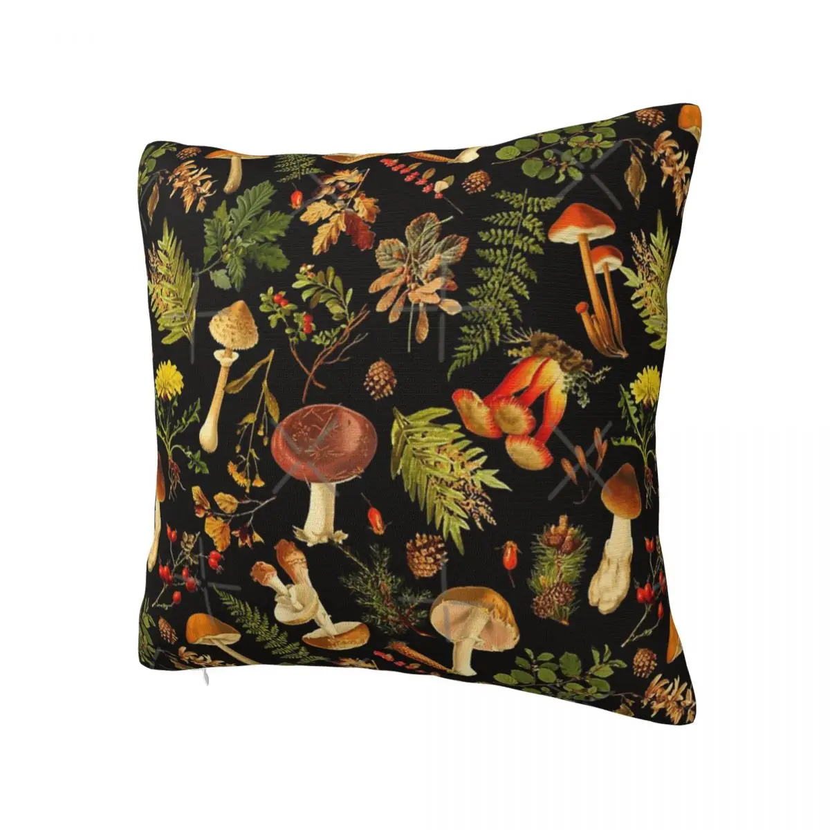 Thanksgiving Mushrooms Harvest Pillow Case Pillow Cover Soft Cushions Throw Pillows Decorative Living Room