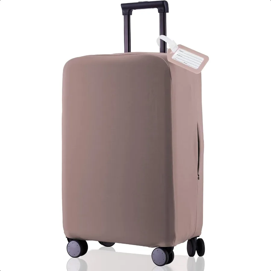 

Travel Lage Cover Suitcase Protector ScratchResistant Fit 1931 Inch Suitcase Not Included Suitcase Khaki S(1921 inch )