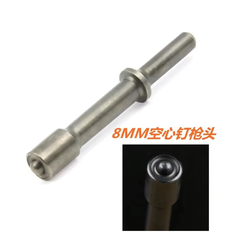 Pneumatic semi-hollow rivets impact head, M3 M4 M5 M6 M8 pneumatic hammer head rivet head