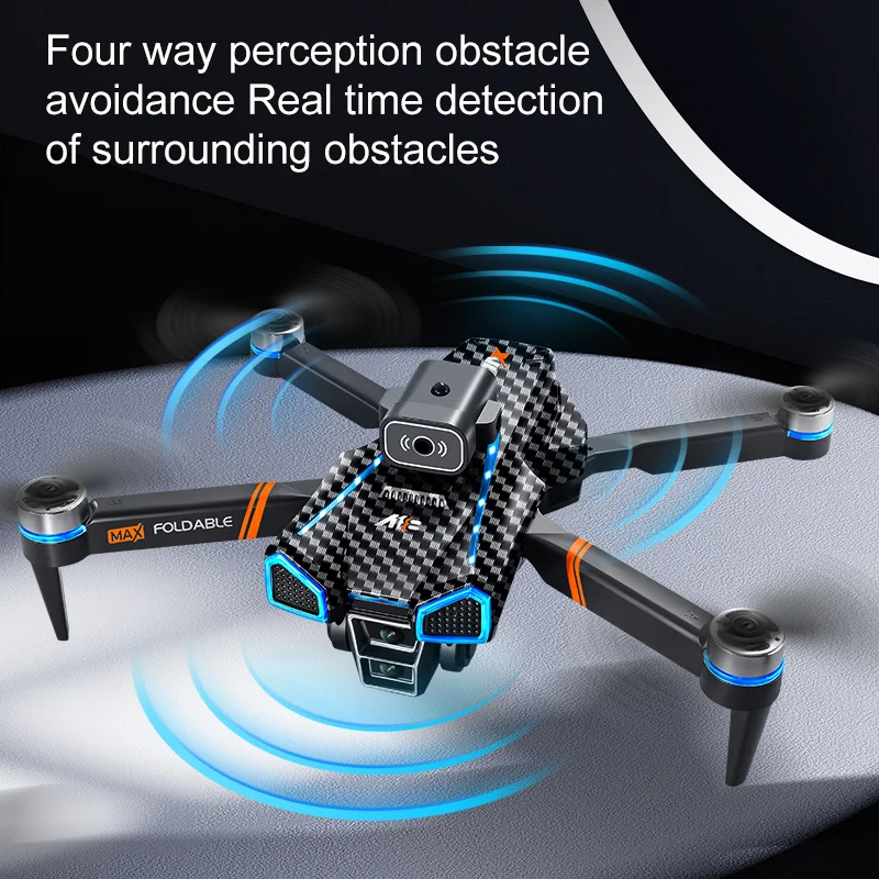 

8K 4WD RC Toy Drone: Dual - Camera, Brushless & 360° Obstacle Avoidance