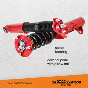 BMW Running Coilover E36 Serie 3 316 318 323 325 328 M3 Suspensionsunterstützung 8 Hauptquellen Springs BMW E36 - №7