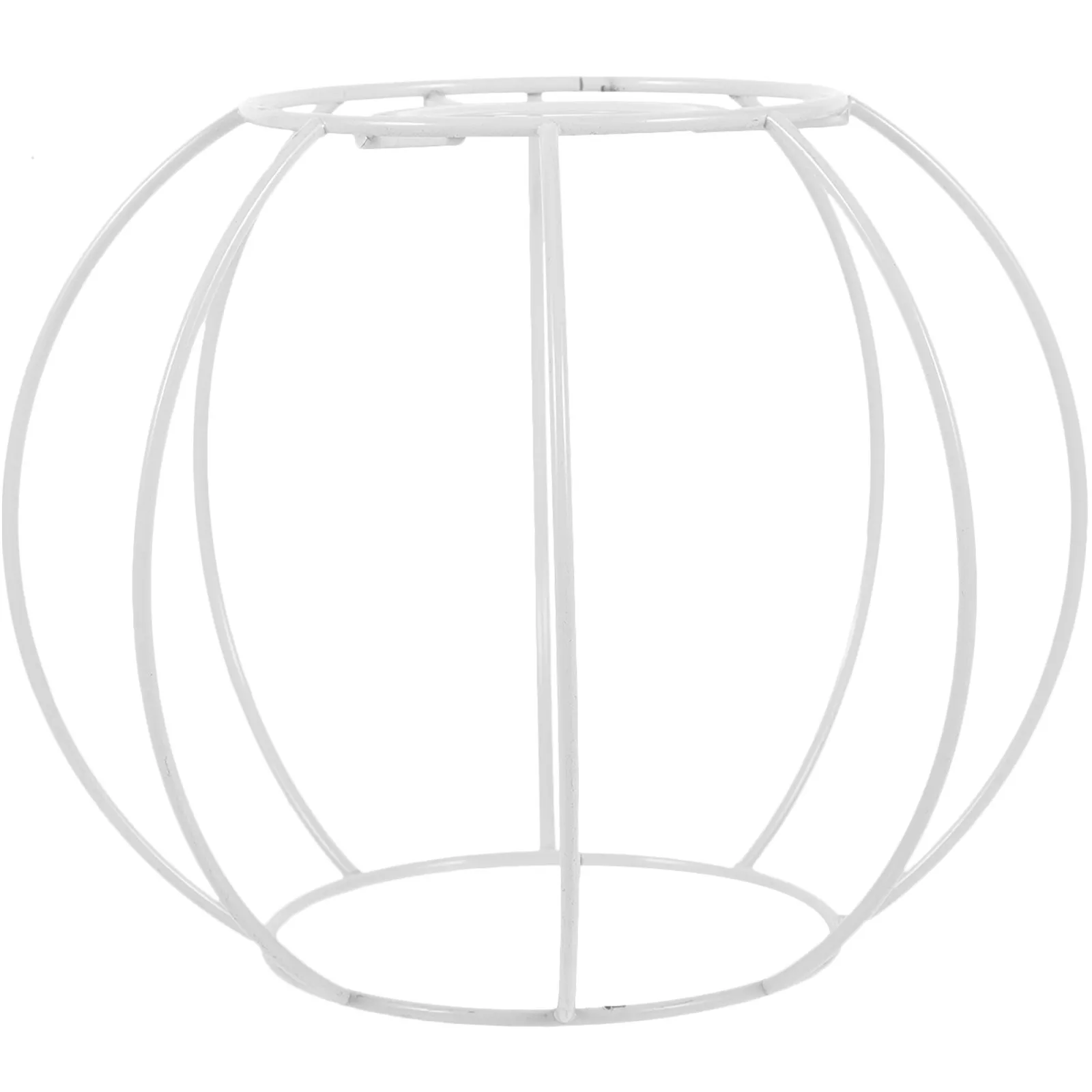 

Vintage Crystal Lamp Shade Frame Sturdy Metal DIY Lampshade Bracket Ceiling Table Lamp Wire Holder Metal Wire Lampshade Frame