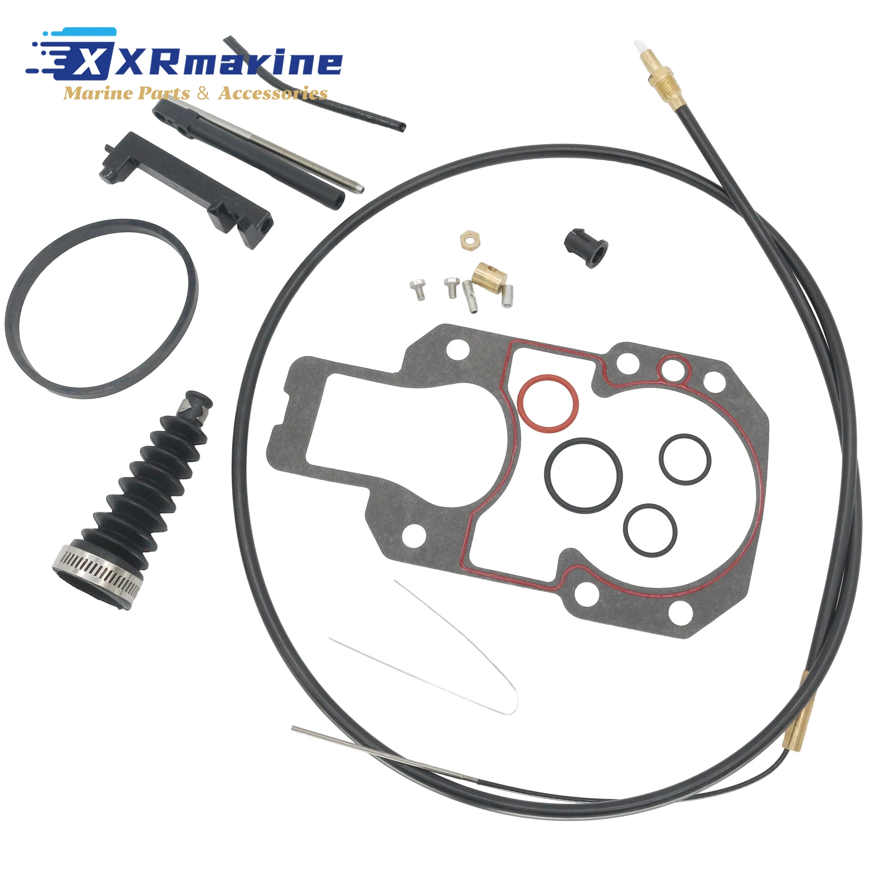 Lower Shift Cable Kit 865436A02 Compatible with Mercruiser Alpha One Gen 2 R MR MC-I Sterndrive Motor 19543A10 8M0176524 18-2603 image 4