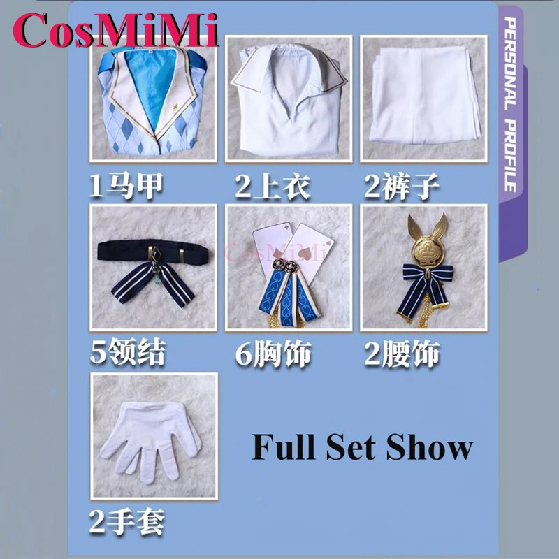 CosMiMi Game Nu: Carnival Eiden Cosplay Costume Fairyland Mystery Fashion Uniform Outfit Carnival Party Role Play Clothing New