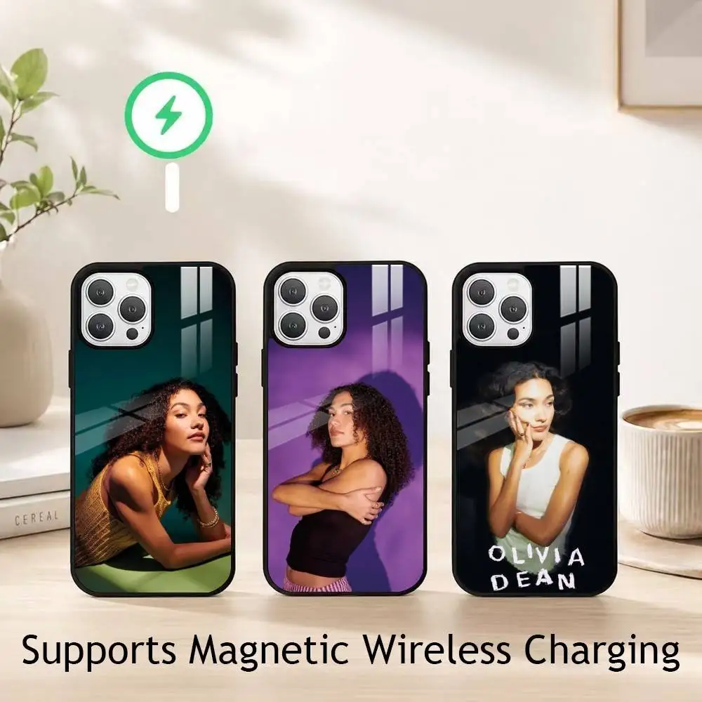 Singer Olivia Dean Dive gift Phone Case For iPhone18,17,16,15,14,13,12,11 Plus,Pro Supports Magnetic Wireless Charging