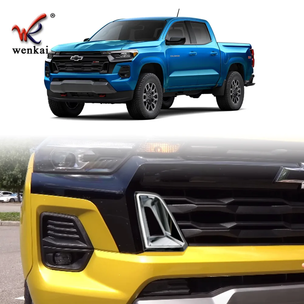 

Car Front Grille Racing Trim Cover For 2024 Colorado Chromium Accessories