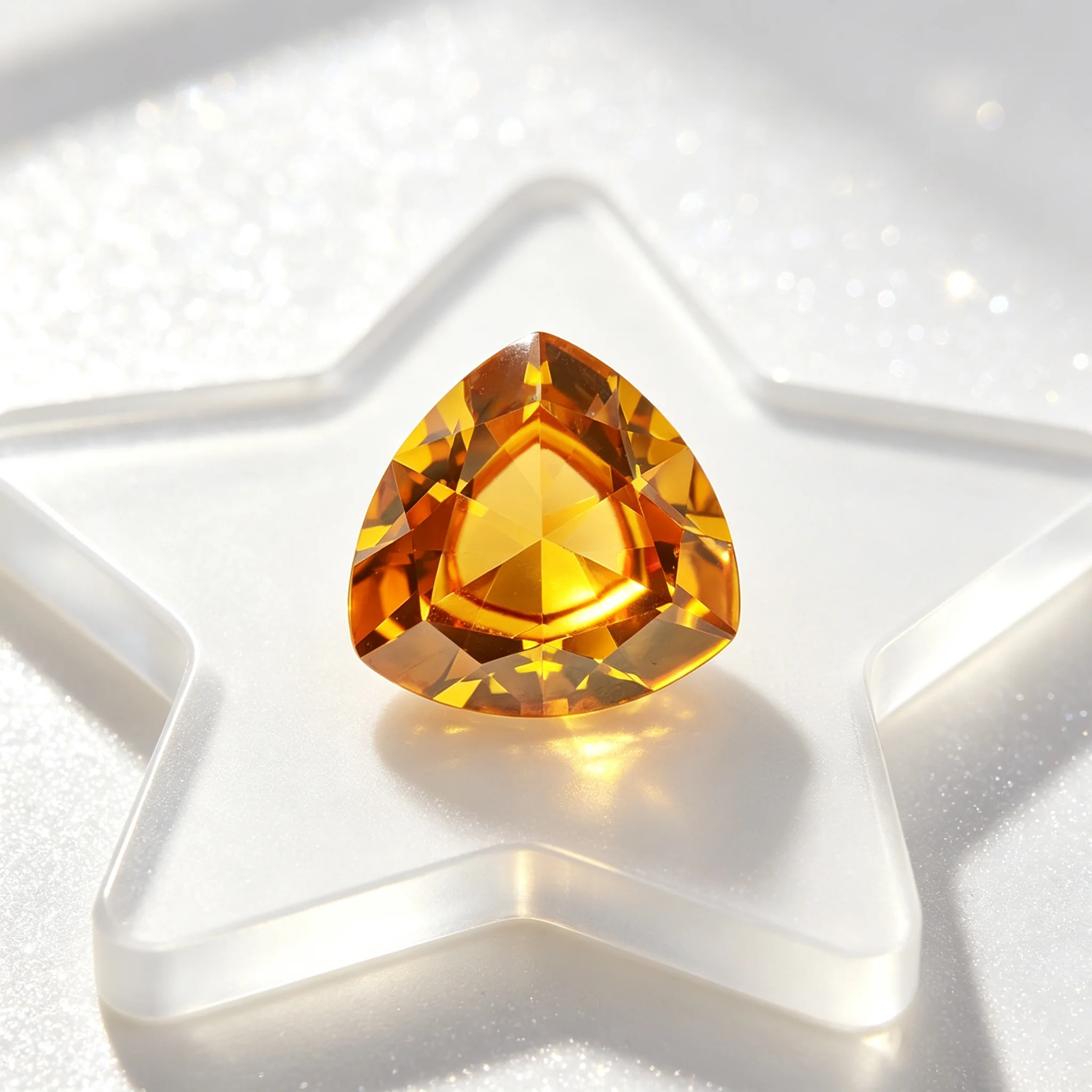 Large Size CZ 24x24mm Partschinite Trilliant Cut Cubic Zirconia Lab Zircon 4K Cutting Quality for Jewelry Making/Ornaments/Gift