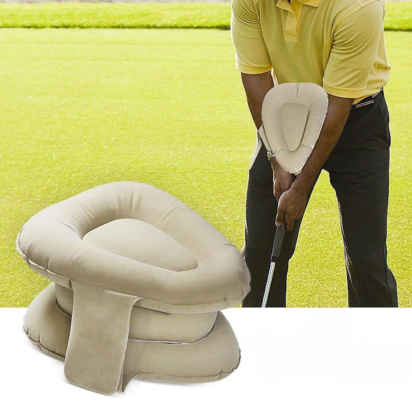 Golf Swing Trainer Golf Accessories Inflatable Practice Guide Gesture Alignment