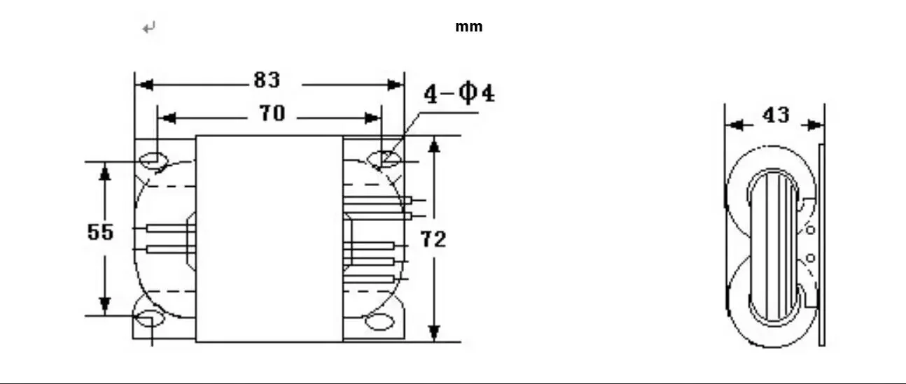 35W R-transformator rdzeniowy 0-115V * 2, aby 170V + 6.3V + 9V * 3 dla AD1865 nr rury DAC DIY