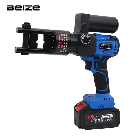 SL-240 21V 전기 유압 크림퍼 - 16-300mm² 구리/알루미늄 케이블 압착 도구(충전식)