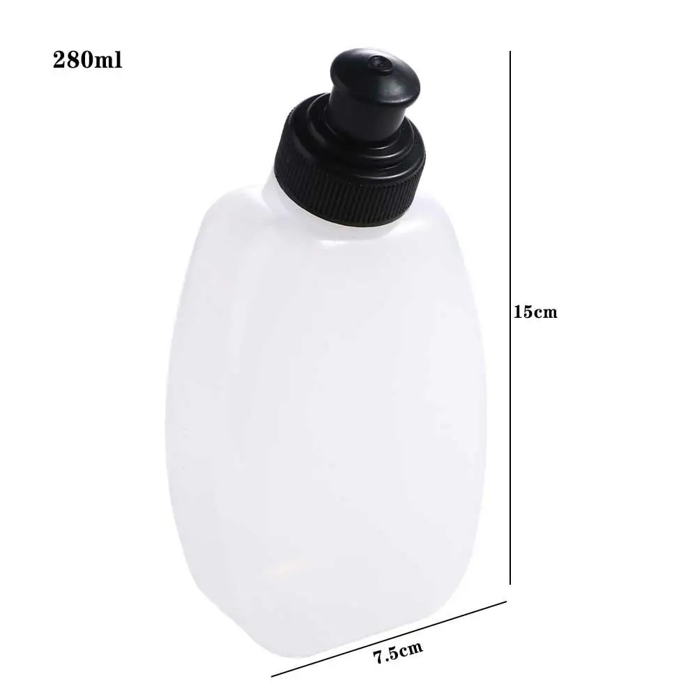 280ML Plastic Water Bottle Universal Portable Waist Belt Bag Outdoor Running Bottle Leak-Proof Cycling Fitness Drinking Bottle