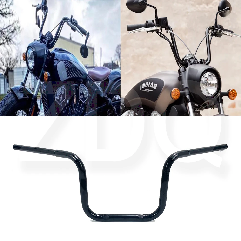 1 inch Motorcycle Customized Handlebar Steering Wheel Handle Bar For Indian Scouts Hussar Bobber