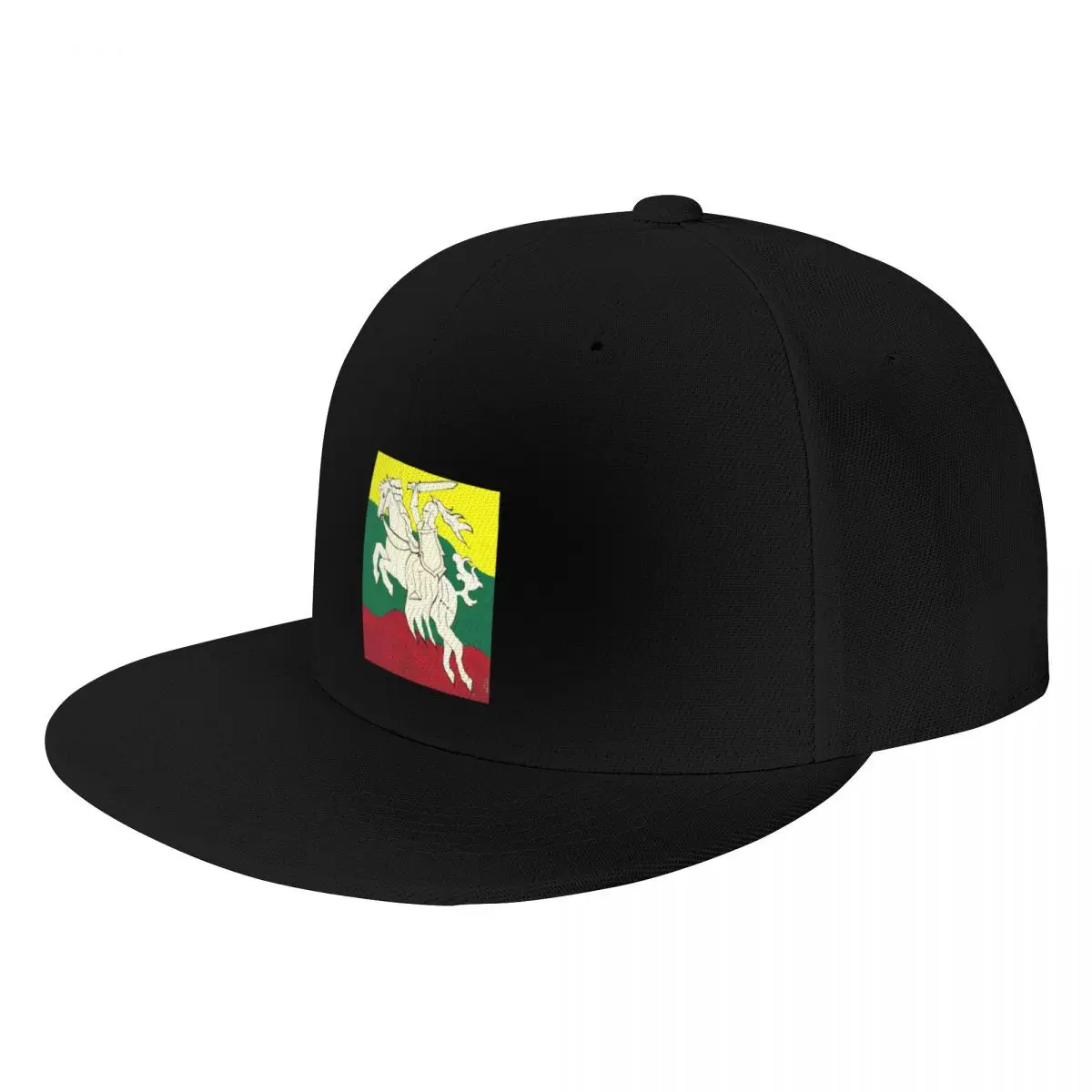 Lithuania Flag Coat of Arms Vytis by MJH Baseball Cap black Gentleman Hat Brand Man cap Elegant Women's Hats Men's