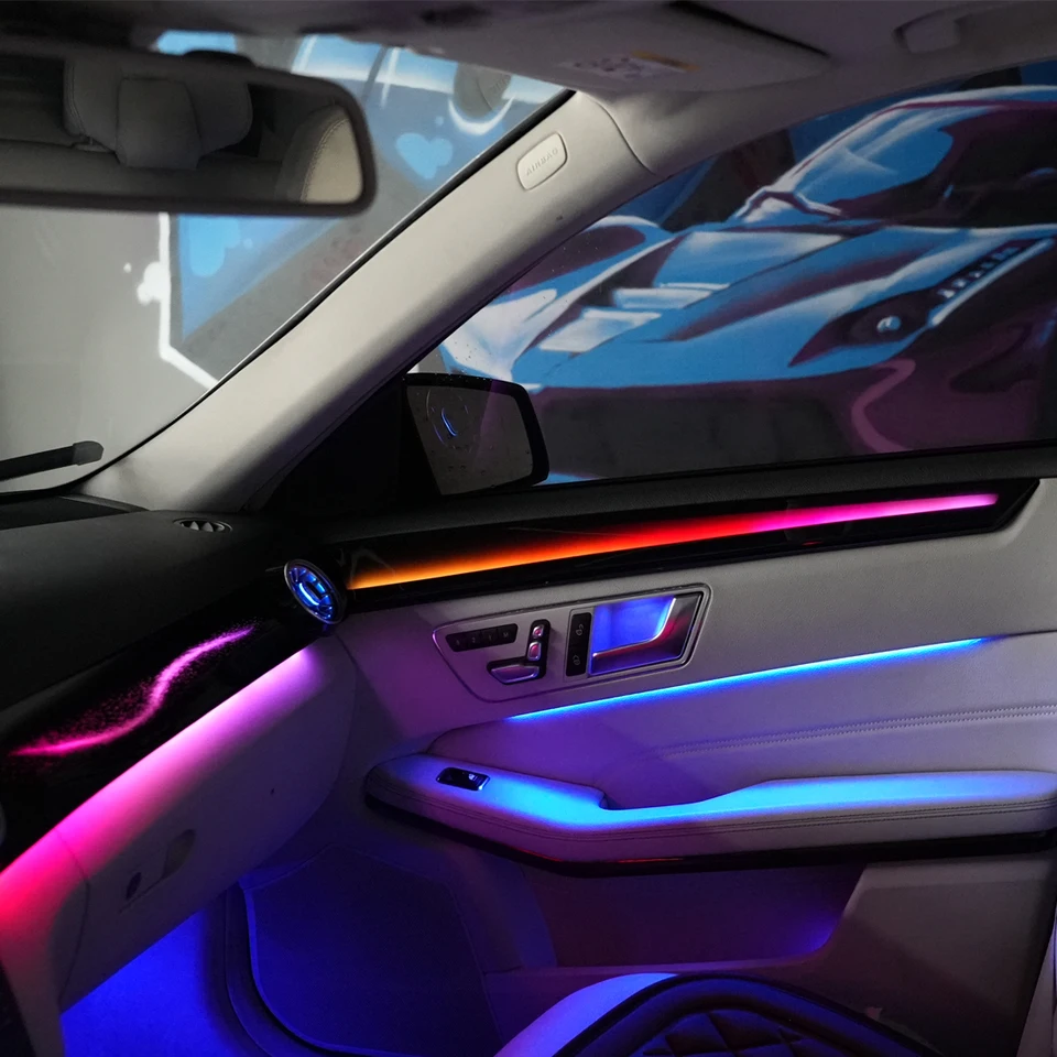 ベンツ W212風 LED デイライト アルファロメオ 155 後付け ベンツ LED