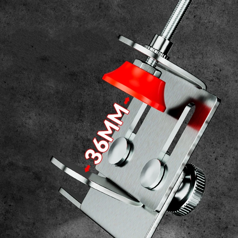 Stainless Steel Cabinet Door Installation Tool Portable Household Kitchen Frame Fixture Mounting Jig Bracket for Easy Fixation