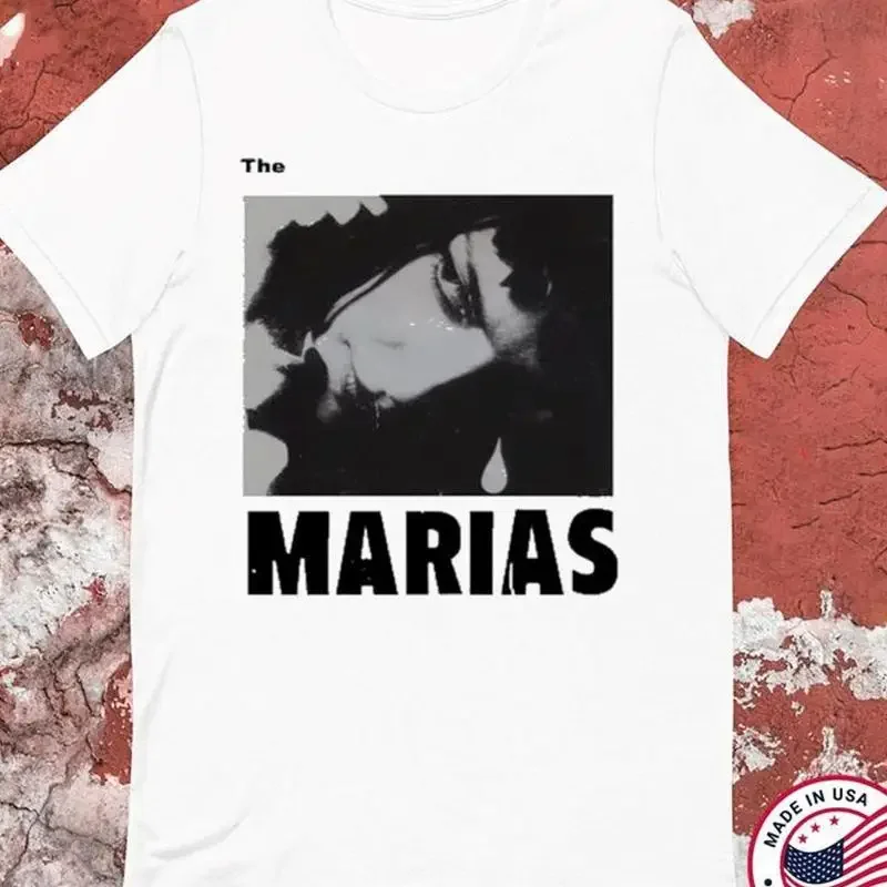 VTG The Marias WHITE hot new Tshirt short sleeve All sizes 2F245