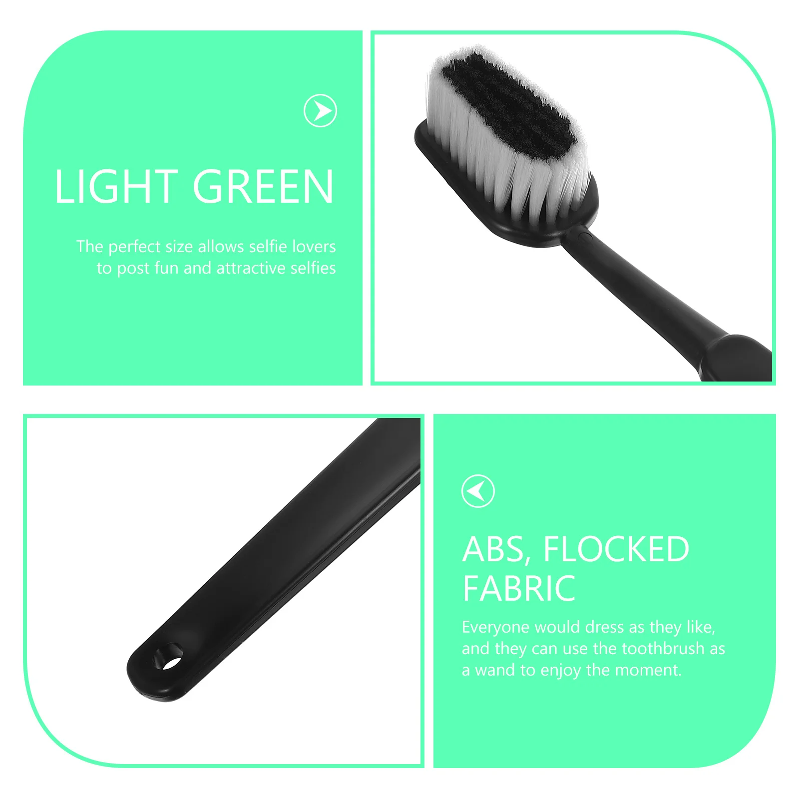 

1pc Giant Toothbrush Prop Large Decorative Toothbrush For Party Photo Booth Halloween Prank Supplies Selfie Background Cosplay